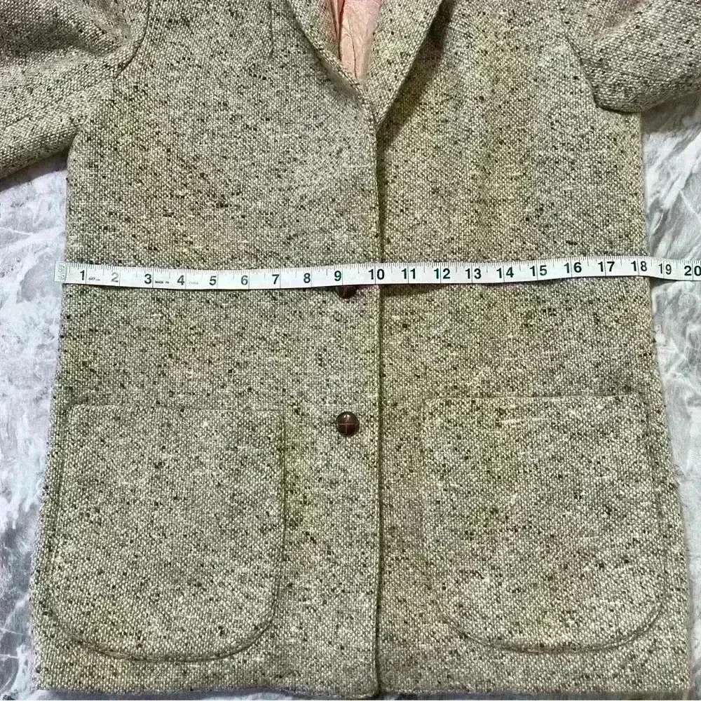 Vintage Larry Levine Classic Jacket Blazer Size S two buttons and two pockets - Picture 5 of 9
